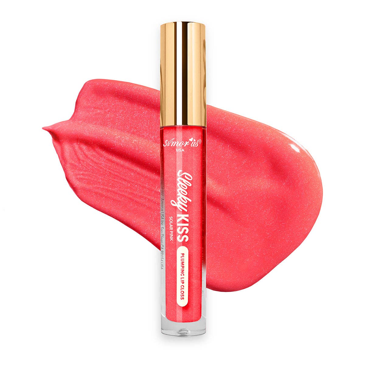 Solar Pink - Sleeky Kiss Plumping Lip Gloss