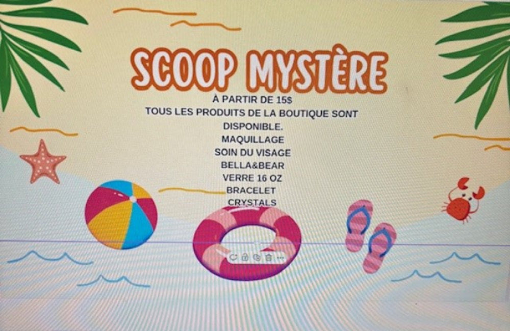 Scoop mystère TrisMae - Assortiment de produits de beauté surprise"
