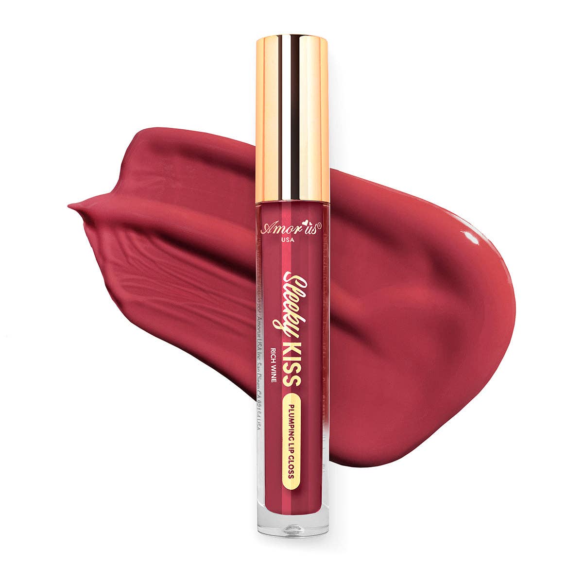 Rich Wine - Sleeky Kiss Plumping Lip Gloss