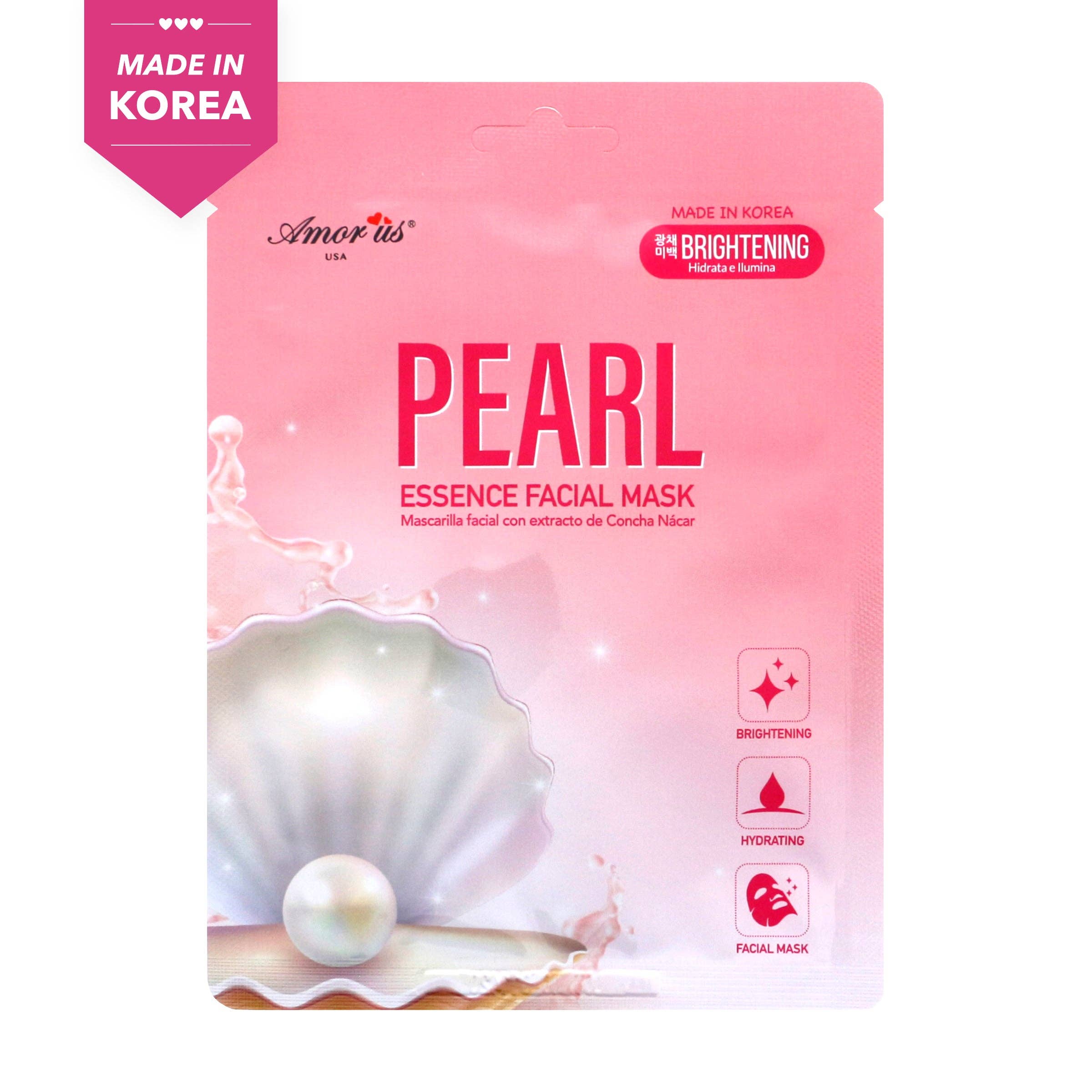 Masque facial Pearl - Éclaircissant et Rajeunissant