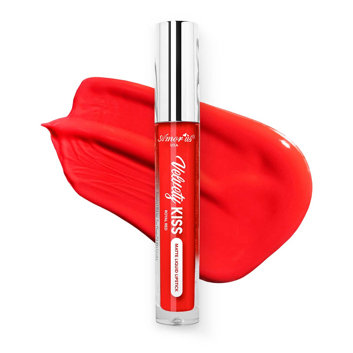 Royal Red - Rouge à lèvres liquide mat Velvety Kiss