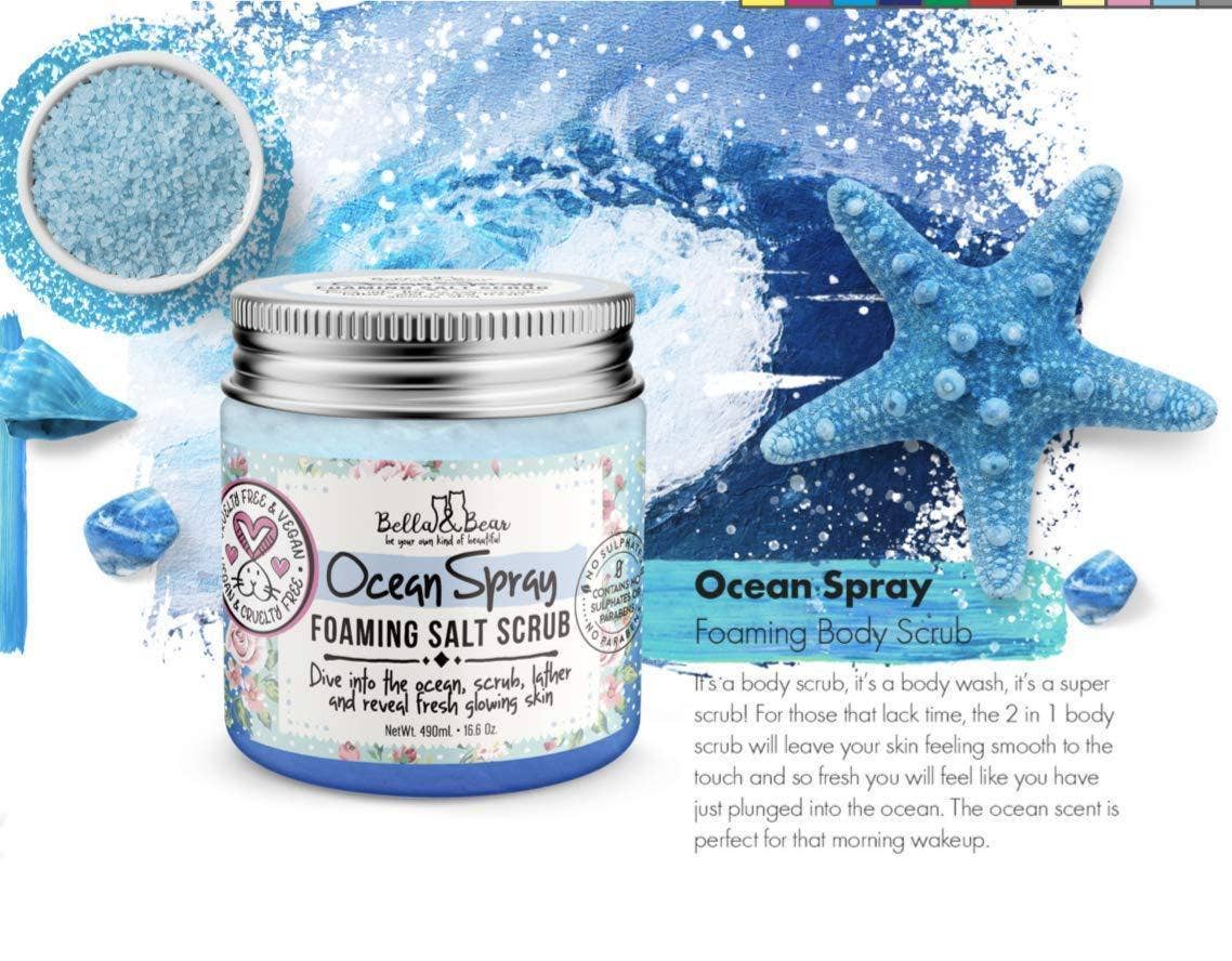 Gommage corporel au sel Ocean Spray-Bella&Bear