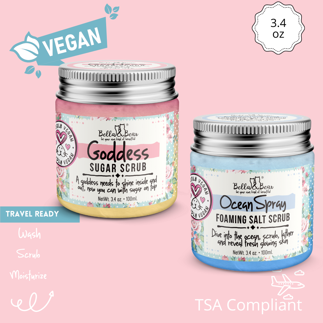Goddess Sugar Scrub, Gommage pour le corps-Bella&Bear