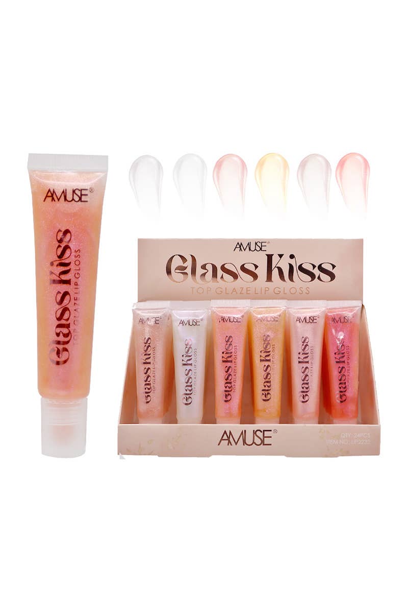 Amuse LIP2232 Gloss à Lèvres Glass Kiss Top Glaze - 24