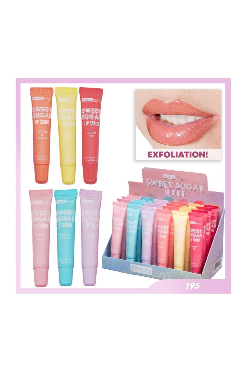 Beauty Treats 195 Sweet Sugar Exfoliant pour les lèvres