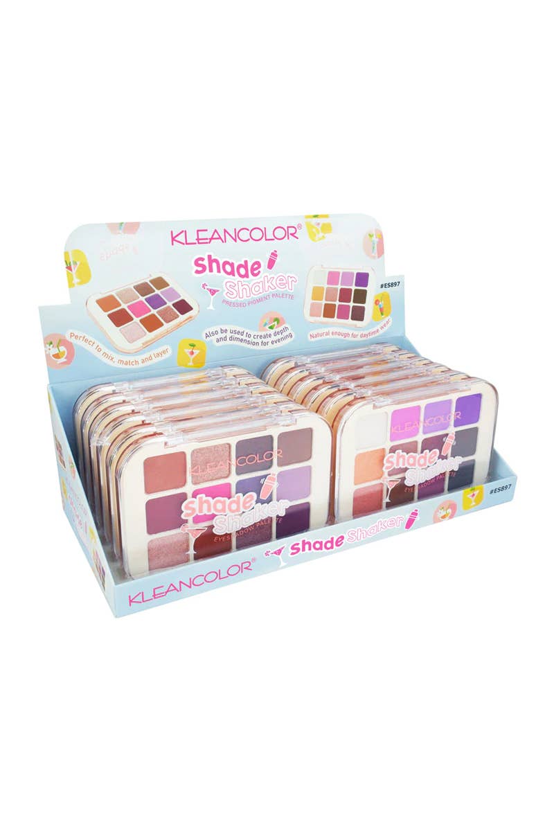 Palette de pigments pressés Kleancolor ES897 Shade Shaker