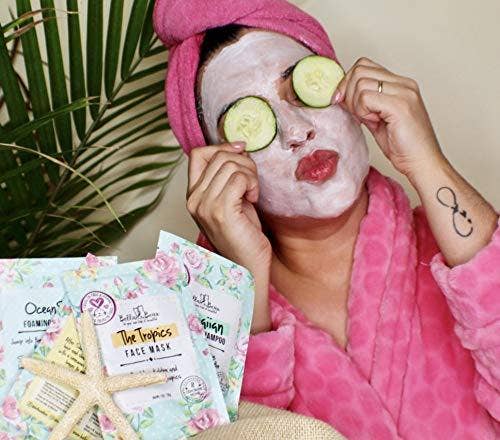 Masque facial Hello Glow pour éclaircir et lisser-Bella&Bear