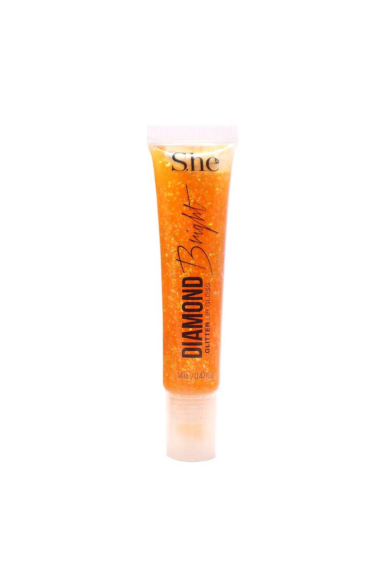Gloss à lèvres à paillettes Makeup She LG780 Diamond Bright