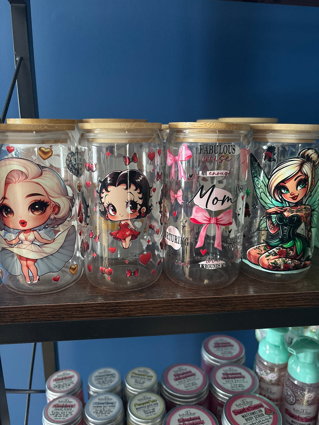 Verre 16 0z | Modèles Variés | Couvercle et Paille Inclus - TrisMae