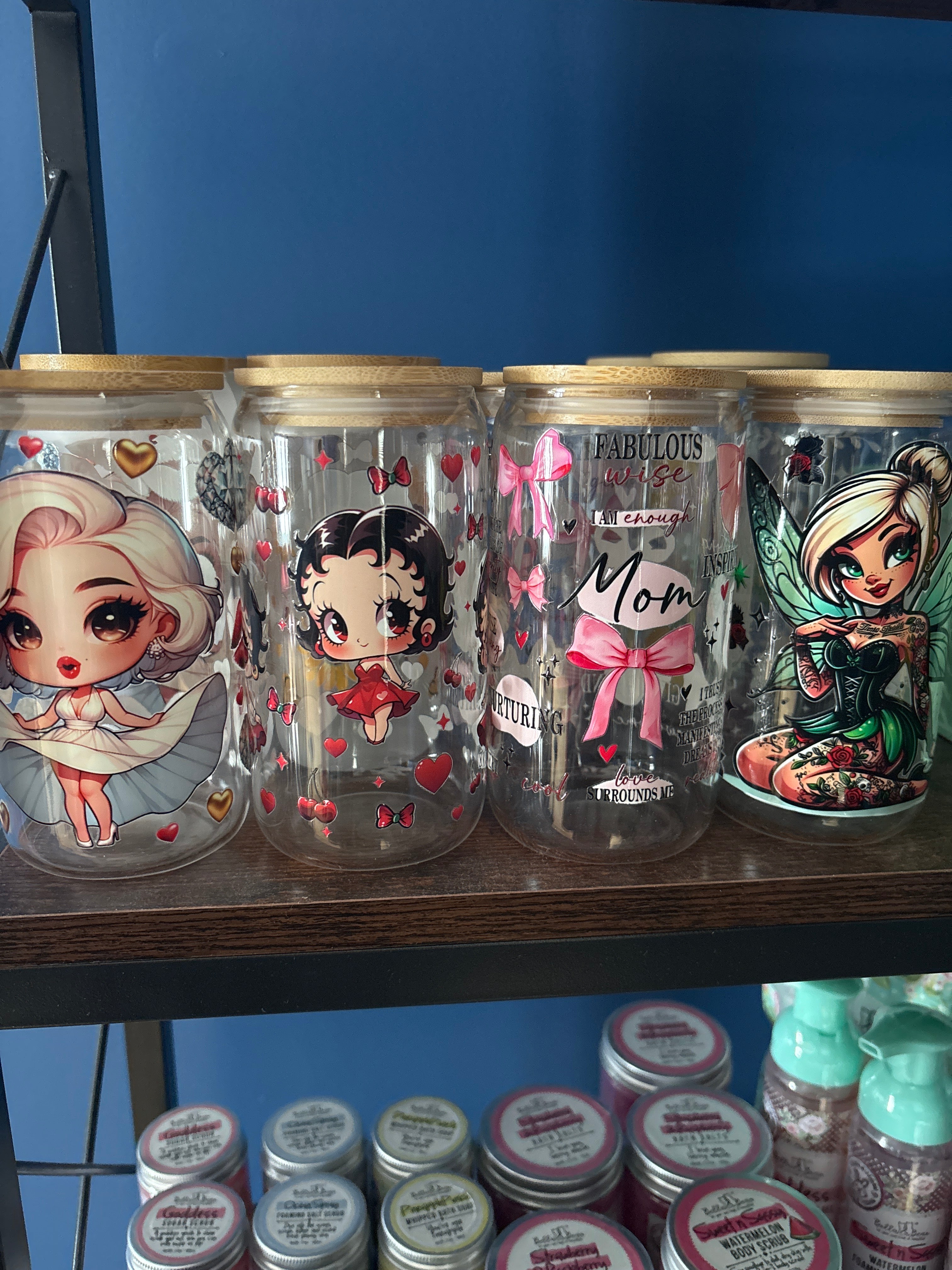 Verre 16 0z | Modèles Variés | Couvercle et Paille Inclus - TrisMae