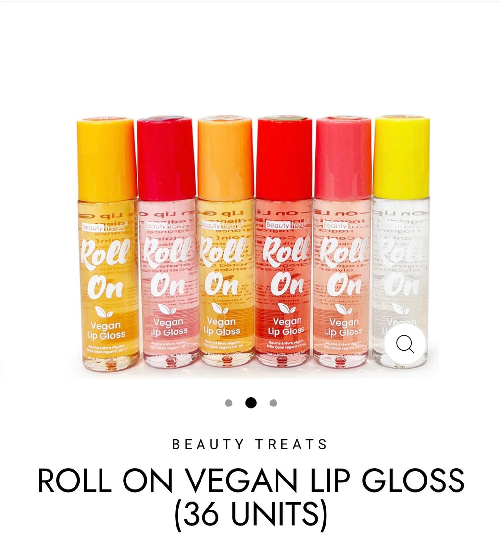Roll on vegan lip gloss