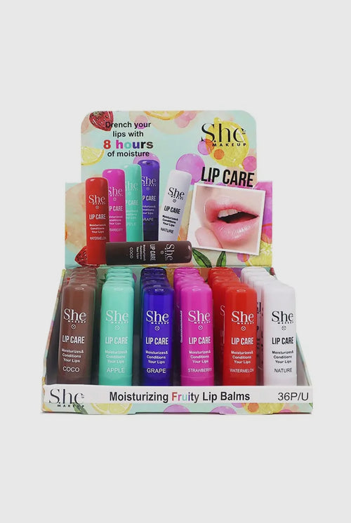 Baumes à lèvres hydratants fruités - She lip care