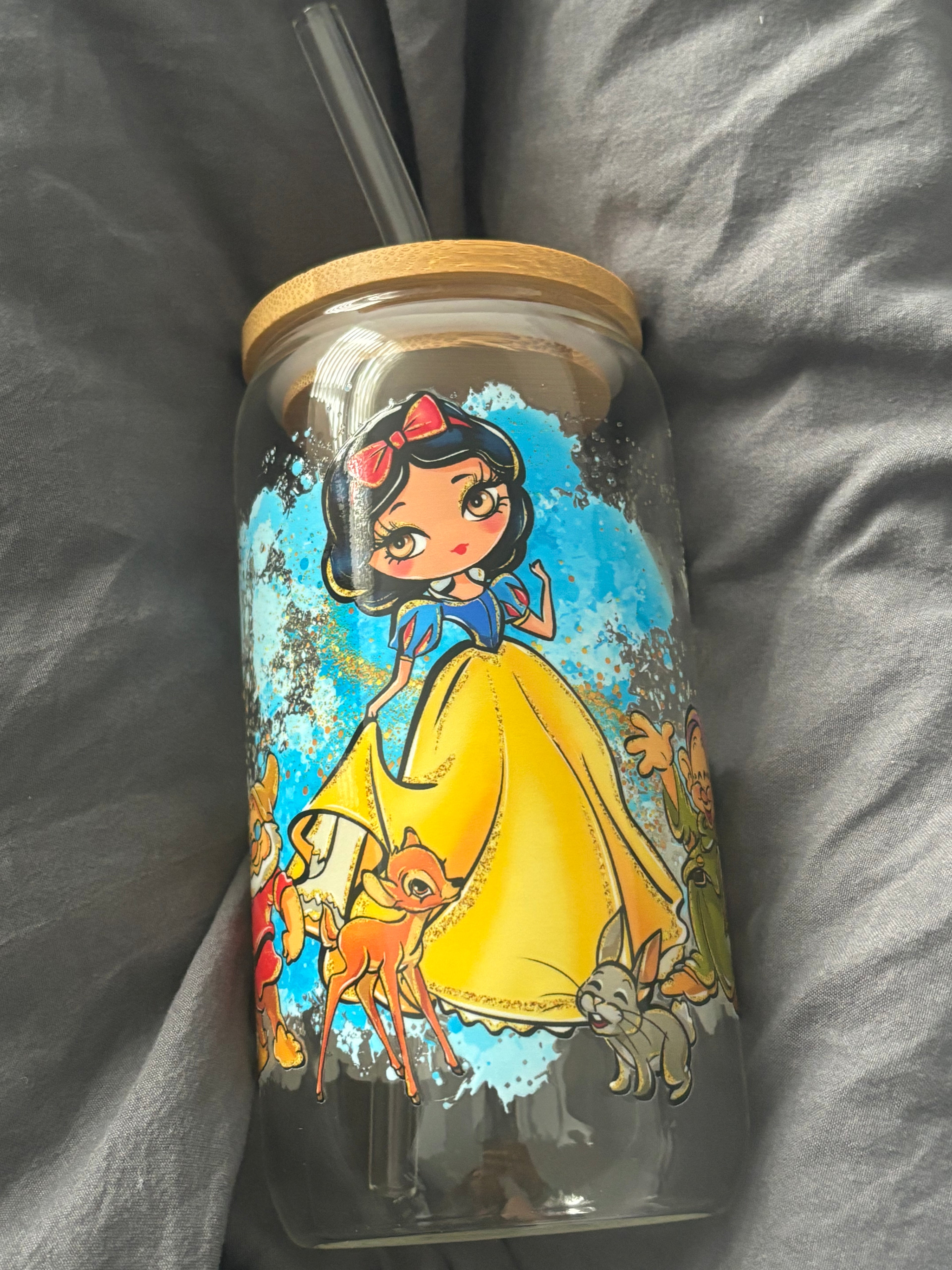 Glass cup 16 oz
