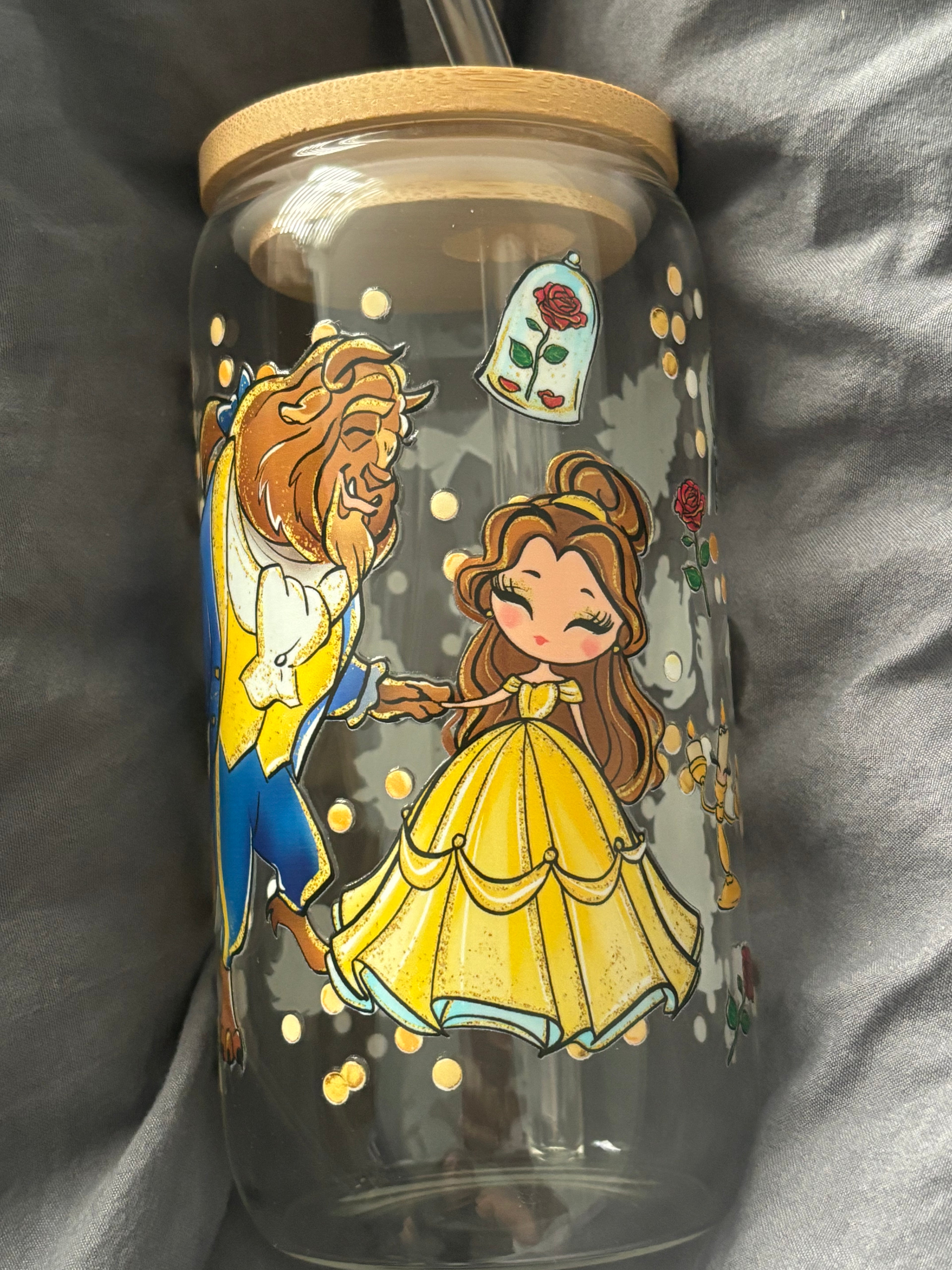 Glass cup 16 oz