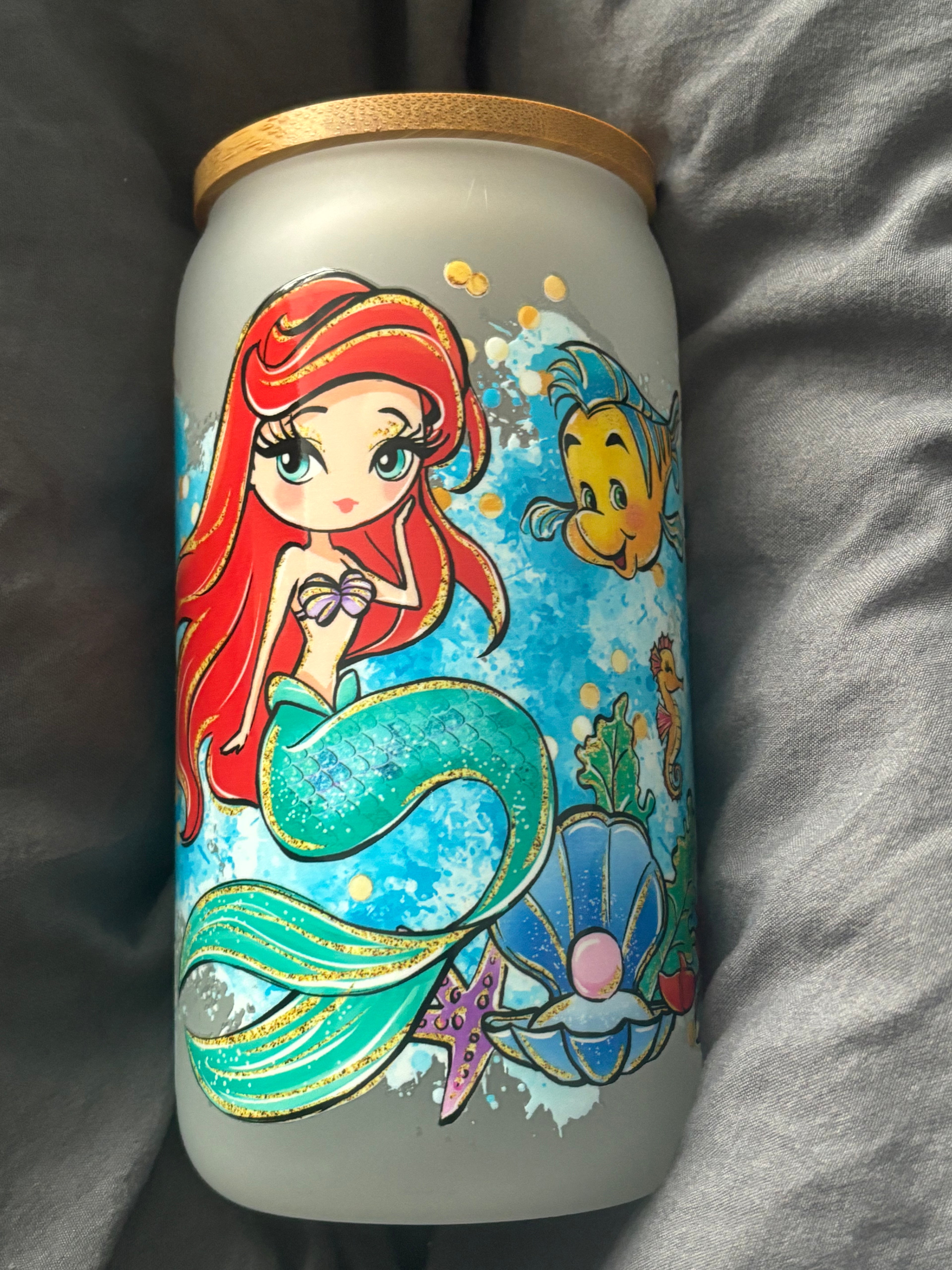 Glass cup 16 oz