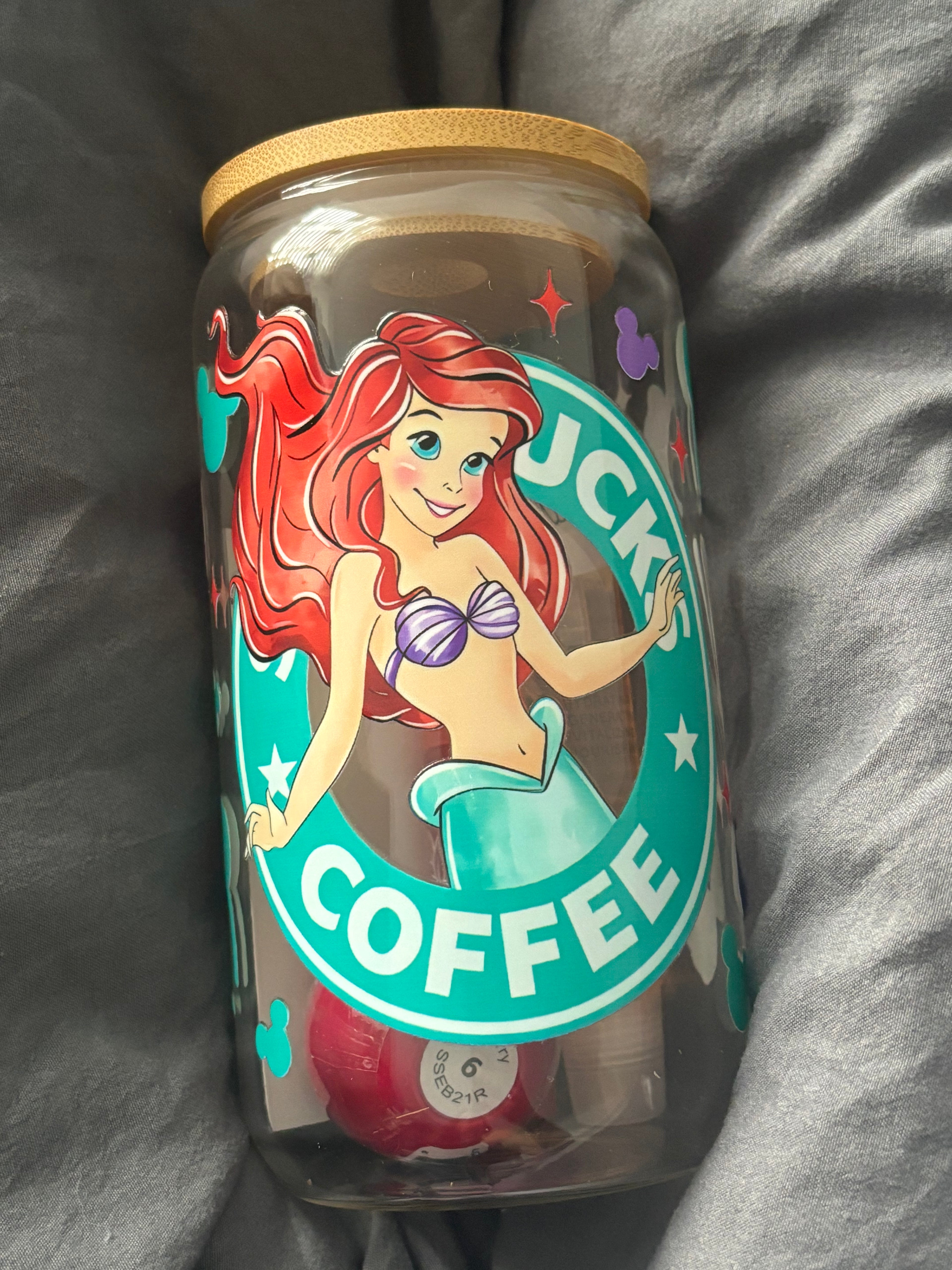 Glass cup 16 oz