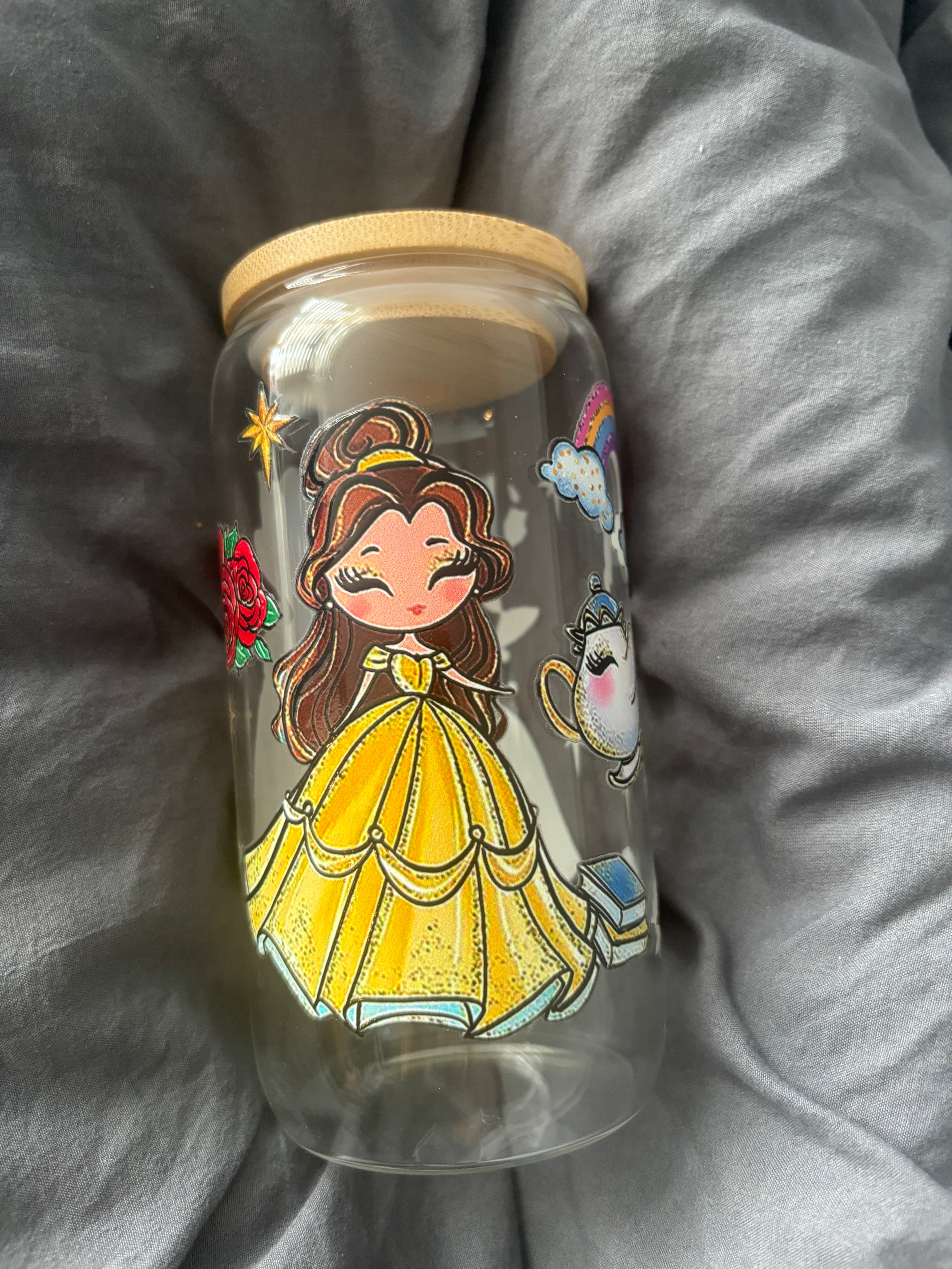 Glass cup 16 oz