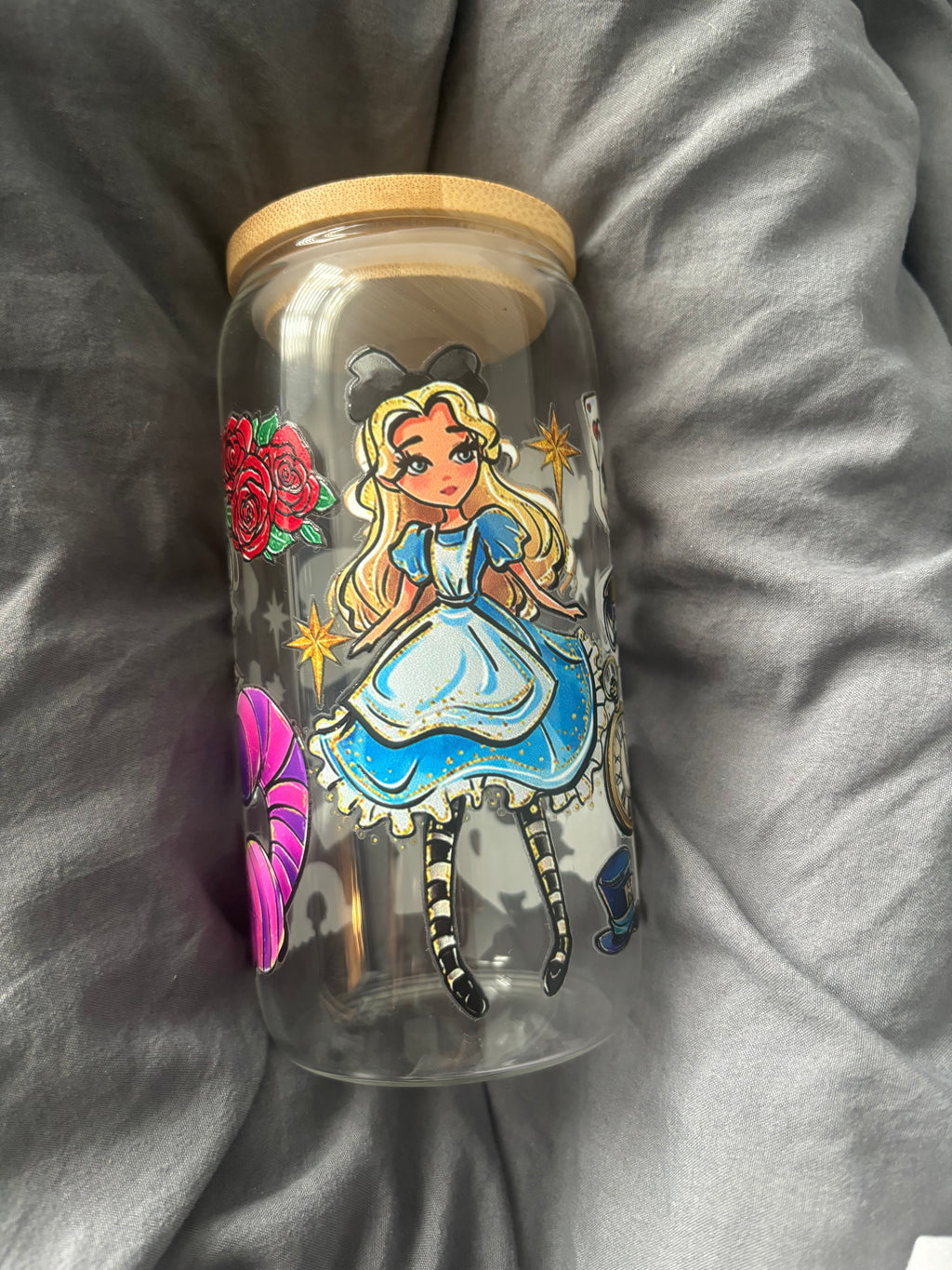Glass cup 16 oz-4
