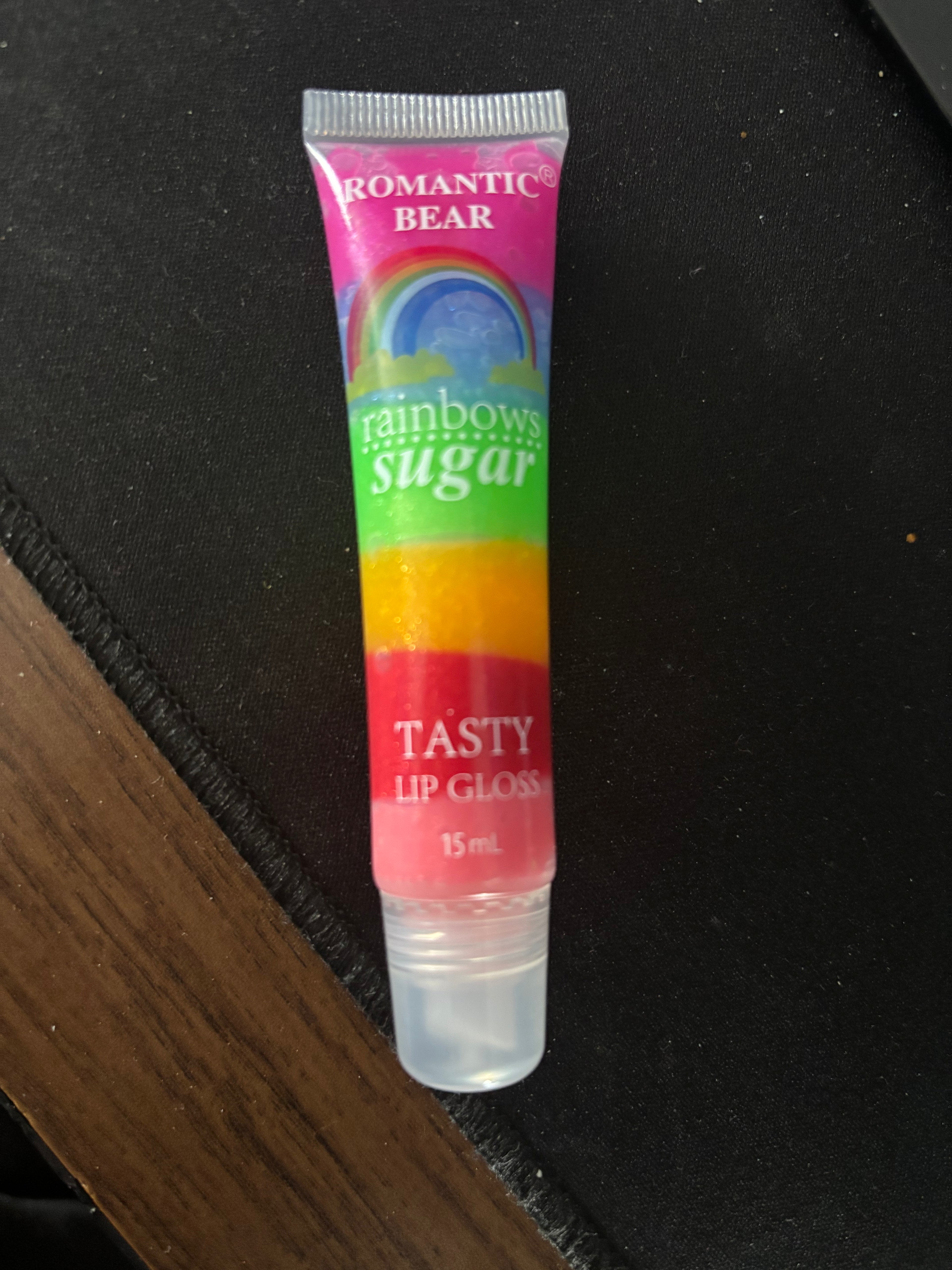 Romantic bear rainbow sugar - Teinte à lèvres scintillante