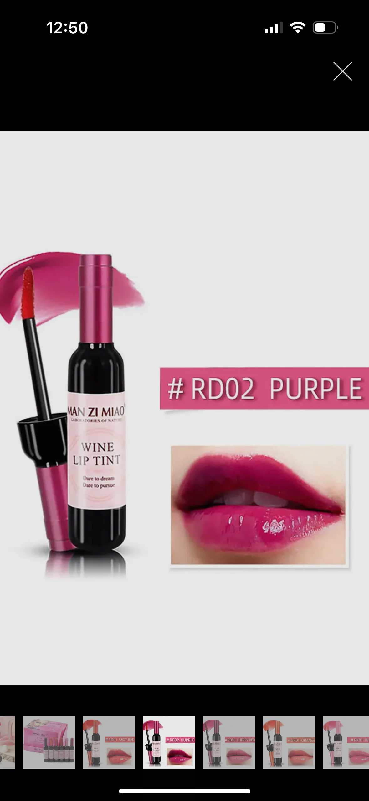 Man Zi Miao - lip Tint | Maquillage | Teintes Éclatantes