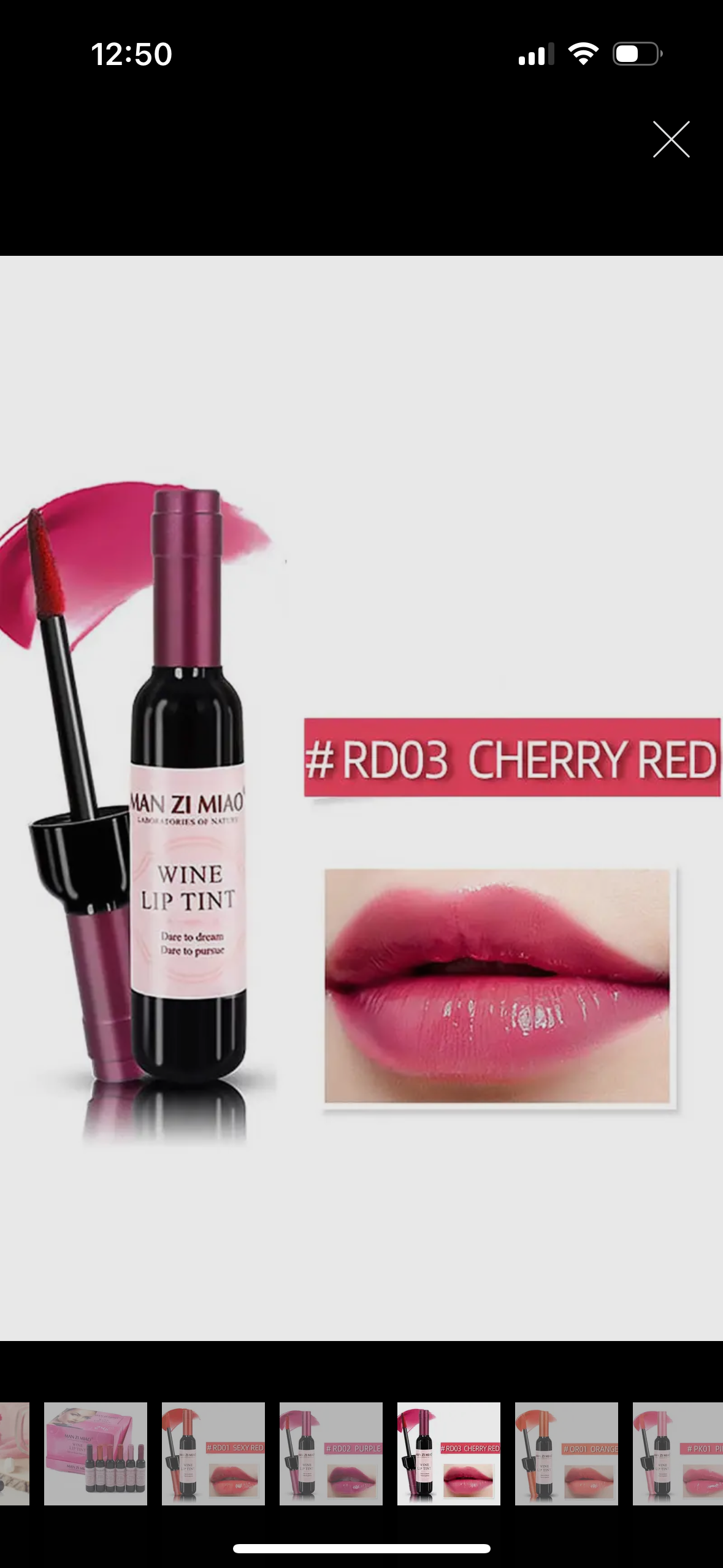 Man Zi Miao - lip Tint | Maquillage | Teintes Éclatantes