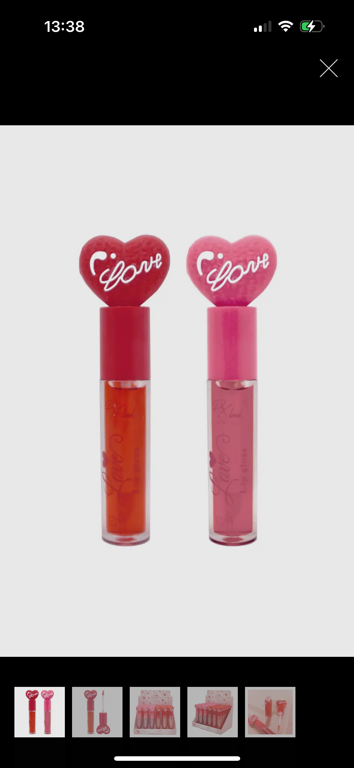 Brillant à lèvres Love - Rouge à lèvres brillant et nourrissant