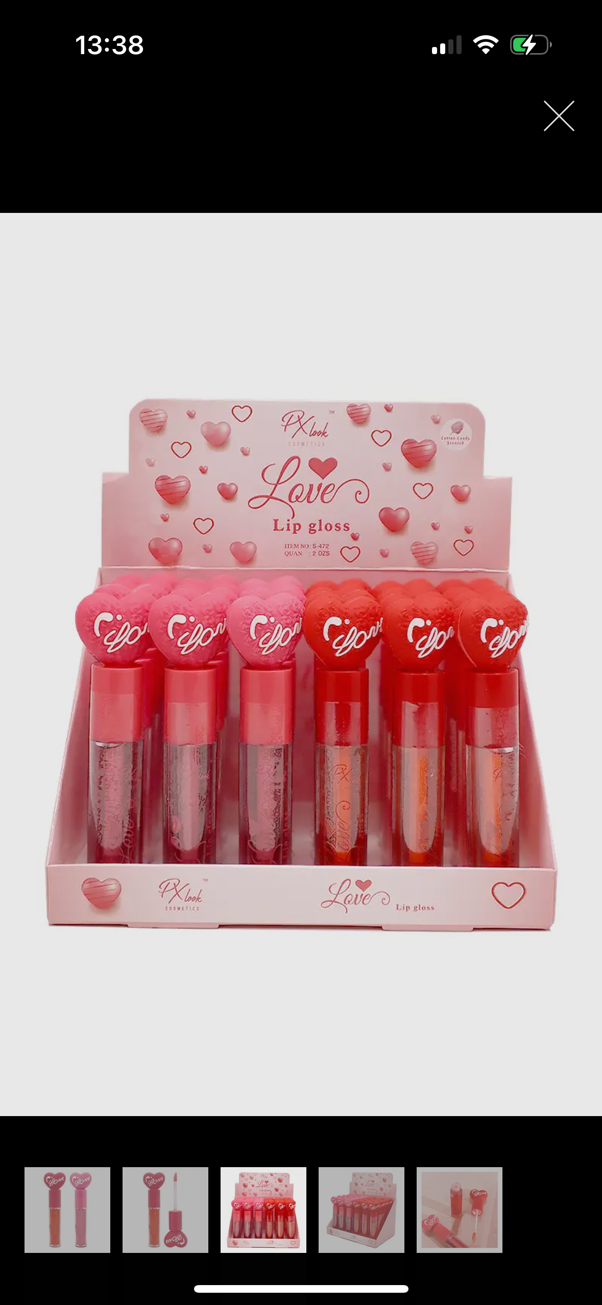 Brillant à lèvres Love - Rouge à lèvres brillant et nourrissant