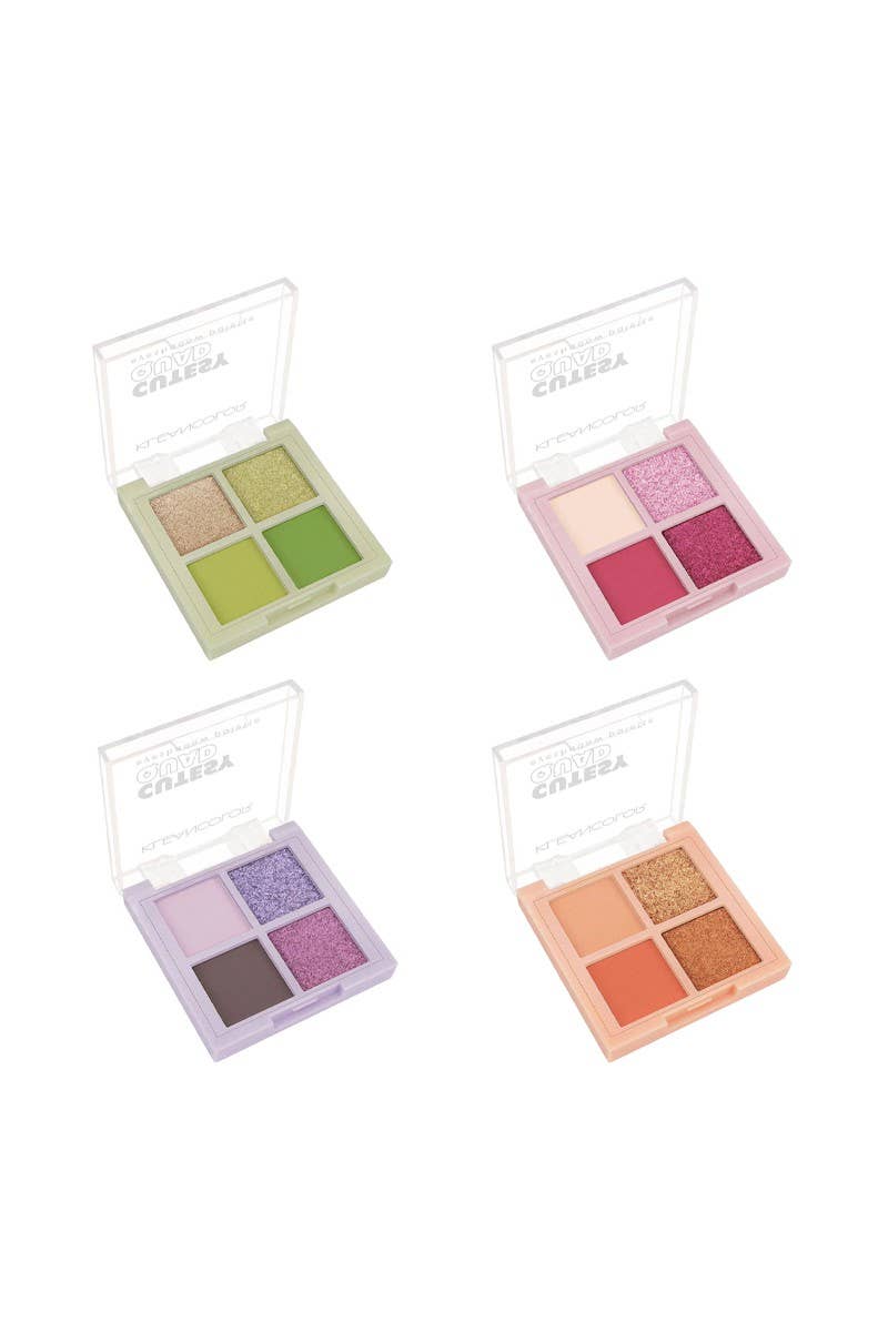 Palette de fards à paupières Kleancolor  Cutesy Quad