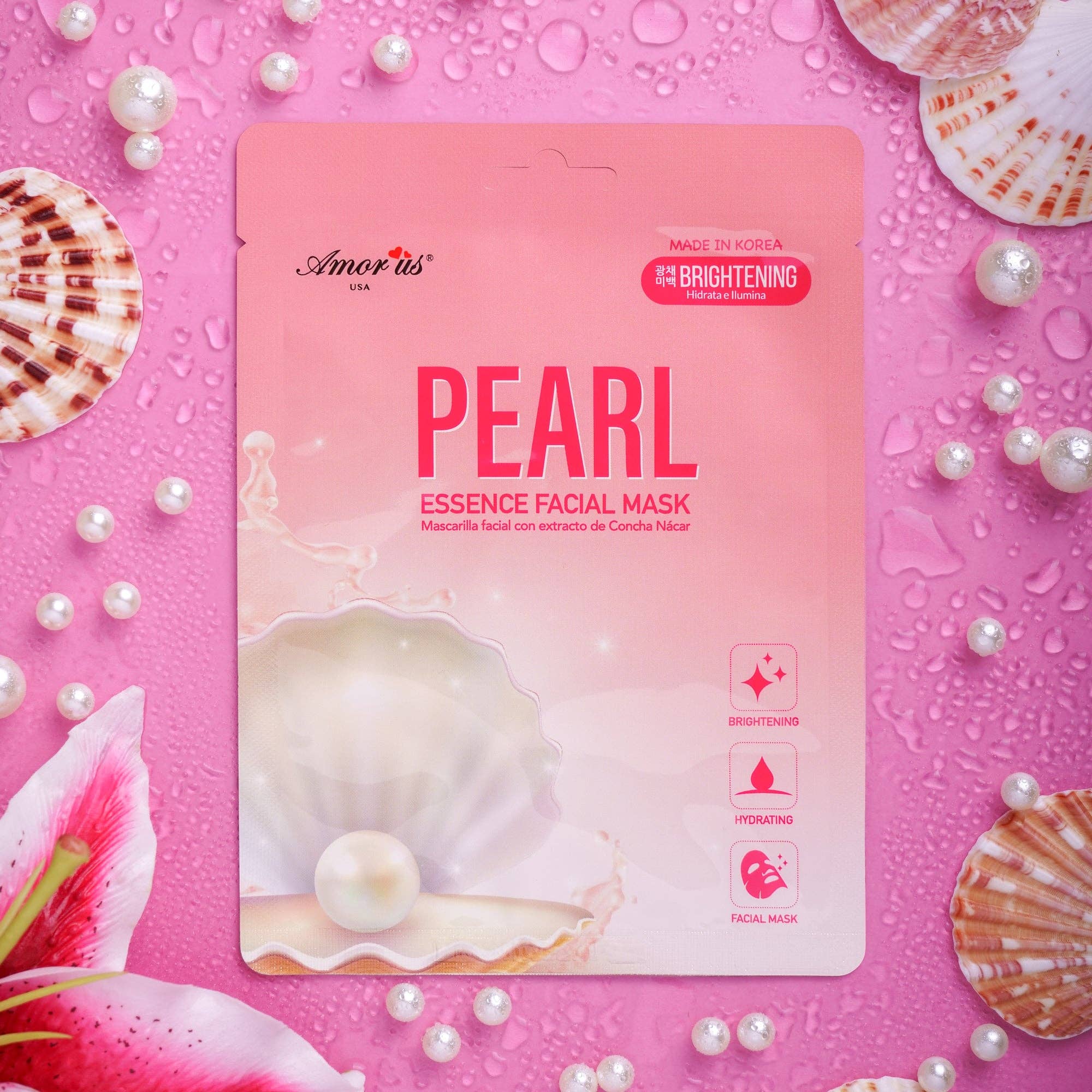 Masque facial Pearl - Éclaircissant et Rajeunissant