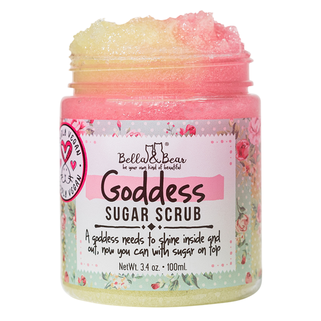 Goddess Sugar Scrub, Gommage pour le corps-Bella&Bear