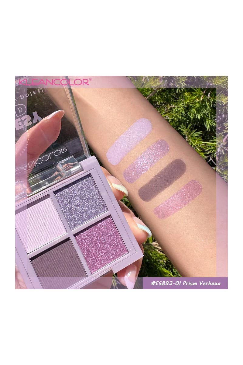 Palette de fards à paupières Kleancolor  Cutesy Quad