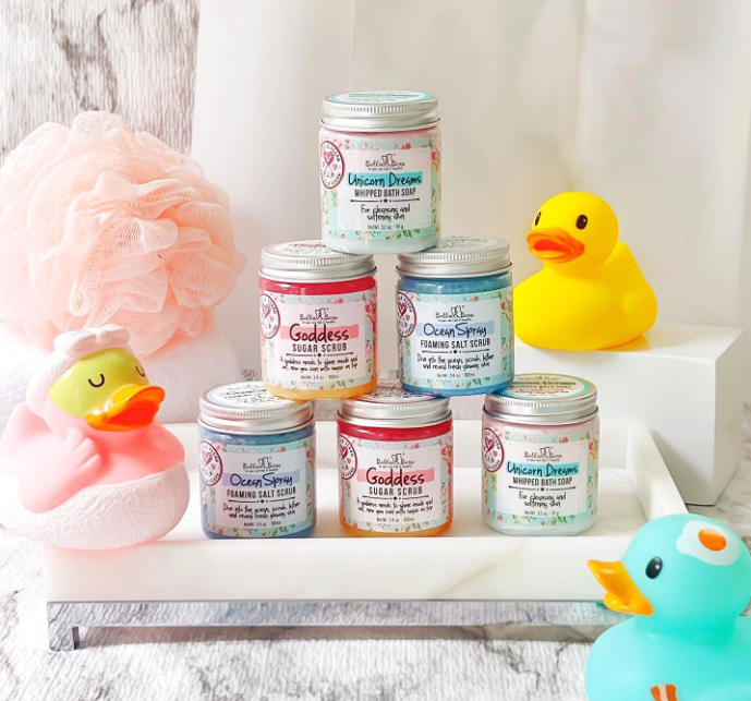 Goddess Sugar Scrub, Gommage pour le corps-Bella&Bear