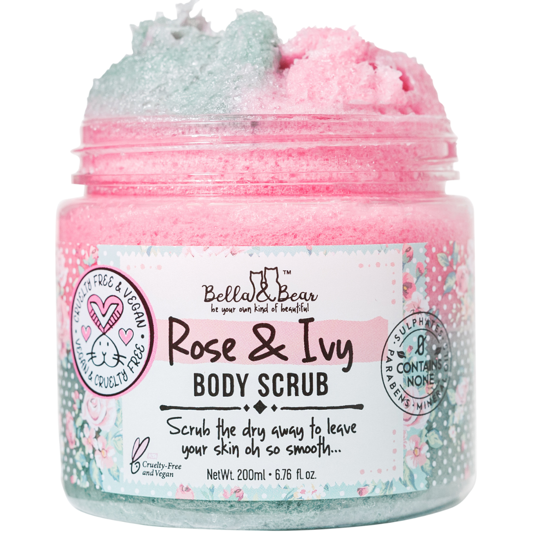 Gommage corporel à la rose-Bella&Bear