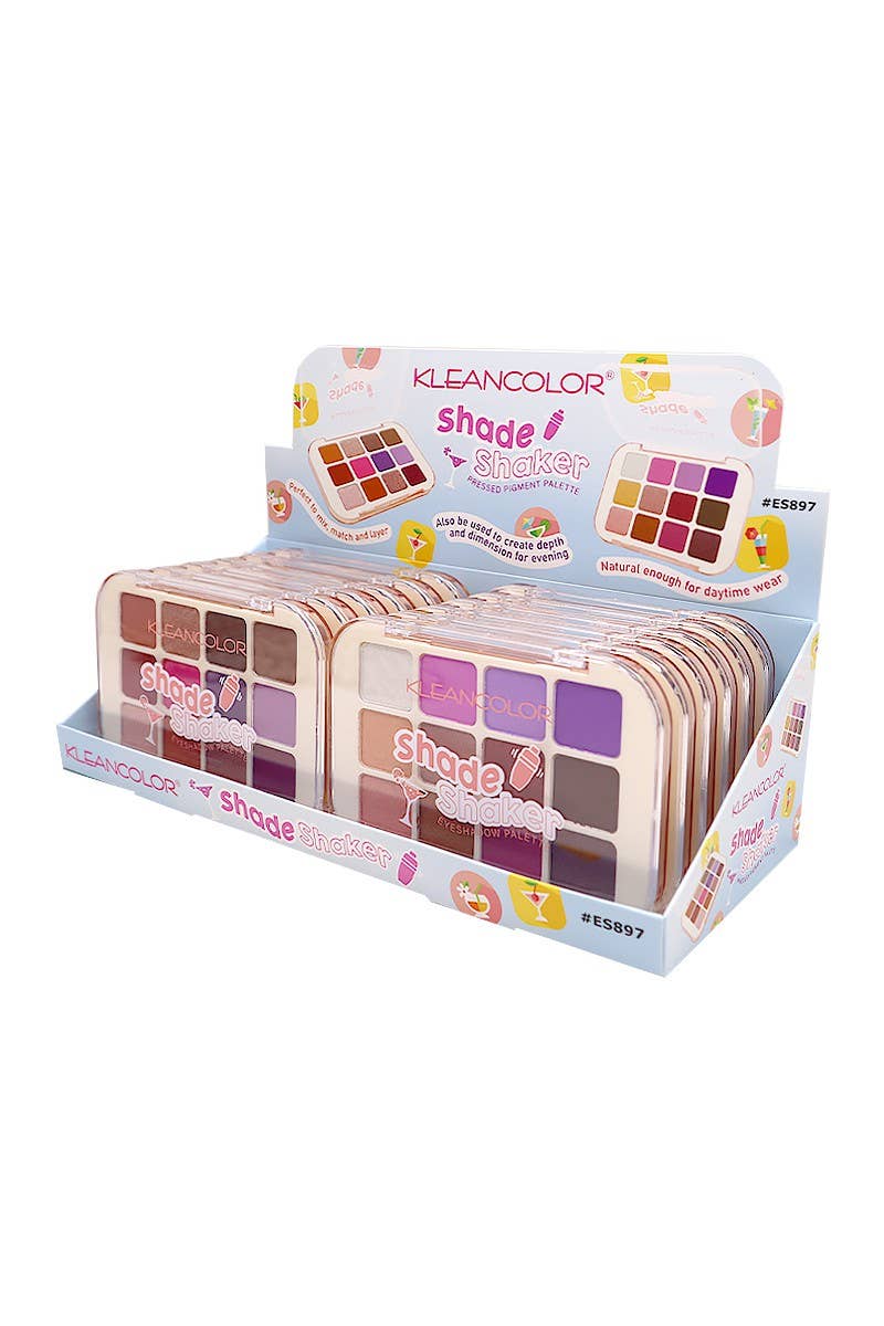 Palette de pigments pressés Kleancolor ES897 Shade Shaker