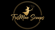 Logo TrisMae Scoops avec sorcière
